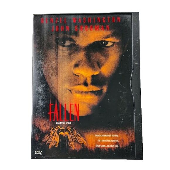 Fallen DVD 1998 Movie Thriller Denzel Washington & John Goodman Warner Bros 1998 - Picture 1 of 3